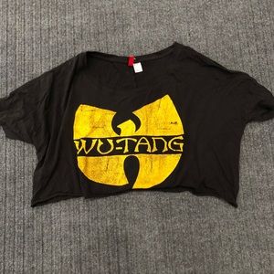 Wu tang cropped tee